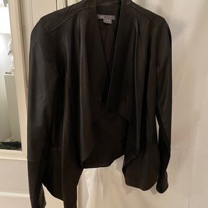 Black Vince leather jacket